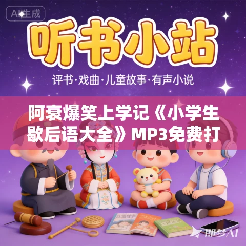阿衰爆笑上学记《小学生歇后语大全》MP3免费打包下载 阿衰爆笑上学记《小学生歇后语大全》MP3免费打包下载