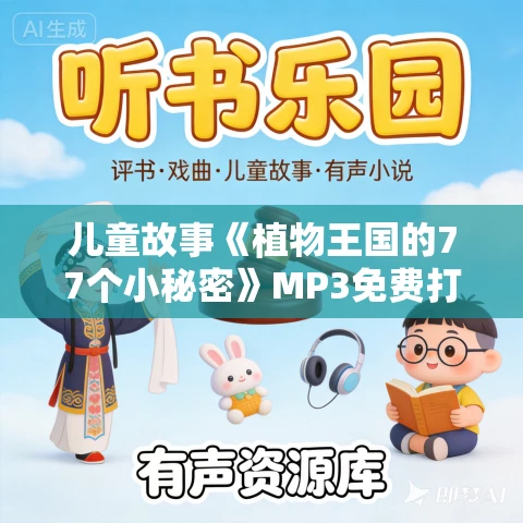 儿童故事《植物王国的77个小秘密》MP3免费打包下载 精灵袋鼠妈妈播讲 77集