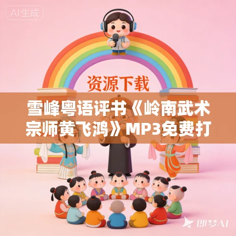 雪峰粤语评书《岭南武术宗师黄飞鸿》MP3免费打包下载 46回