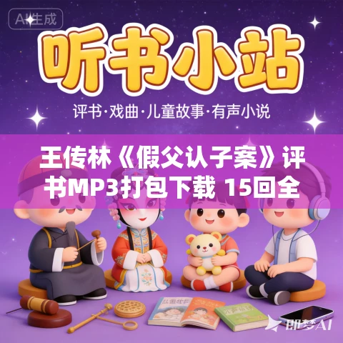 王传林《假父认子案》评书MP3打包下载 15回全集