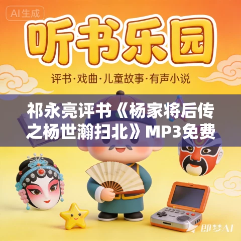 祁永亮评书《杨家将后传之杨世瀚扫北》MP3免费打包下载 20回