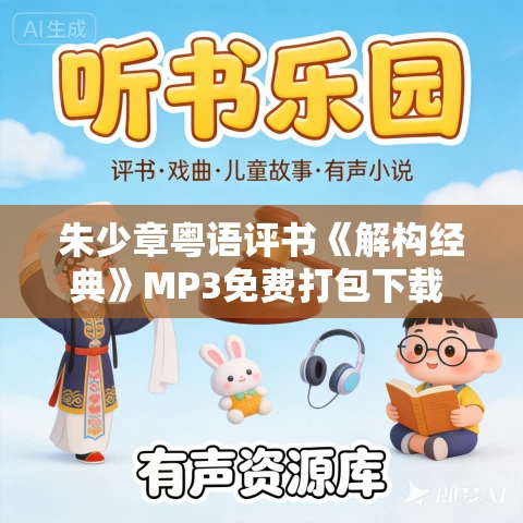 朱少章粤语评书《解构经典》MP3免费打包下载 64回