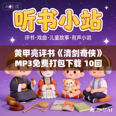 黄甲亮评书《清剑奇侠》MP3免费打包下载 10回
