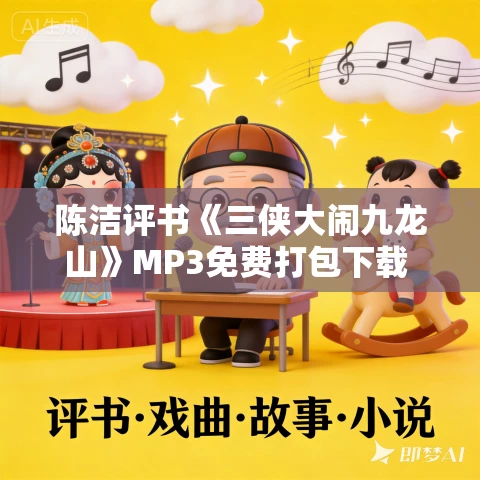 陈洁评书《三侠大闹九龙山》MP3免费打包下载 69回全