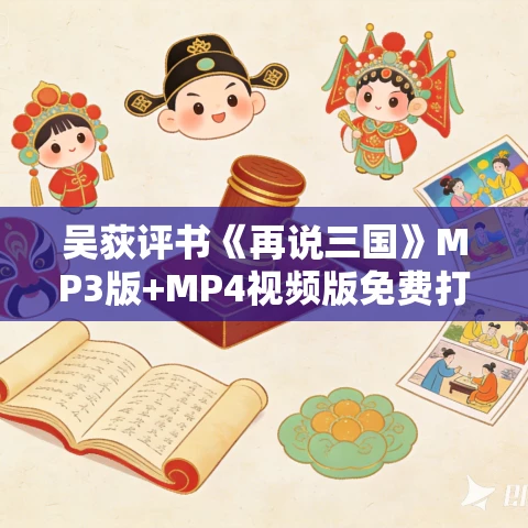 吴荻评书《再说三国》MP3版+MP4视频版免费打包下载 吴荻评书《再说三国》MP3版+MP4视频版免费打包下载