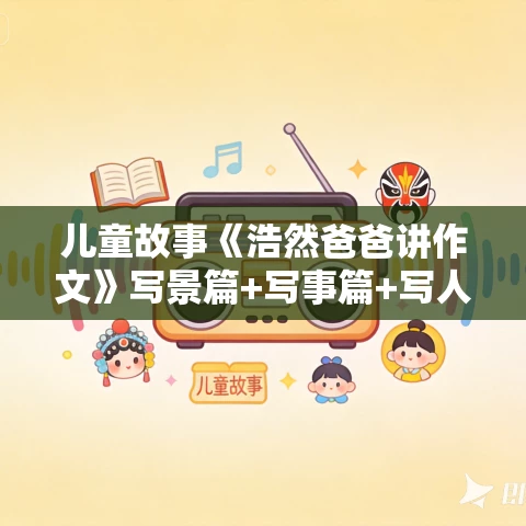 儿童故事《浩然爸爸讲作文》写景篇+写事篇+写人篇MP3免费打包下载 儿童故事《浩然爸爸讲作文》写景篇+写事篇+写人篇MP3免费打包下载