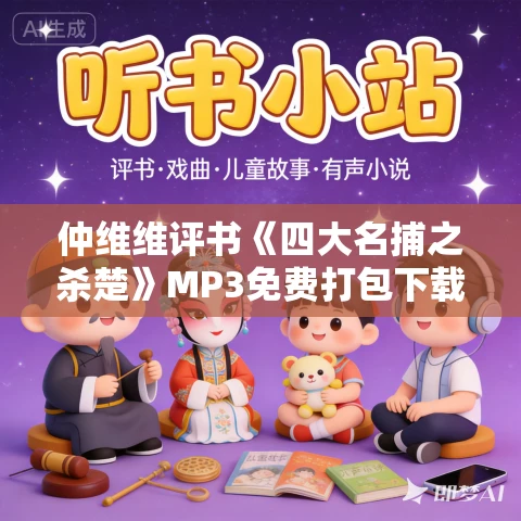 仲维维评书《四大名捕之杀楚》MP3免费打包下载 75回全