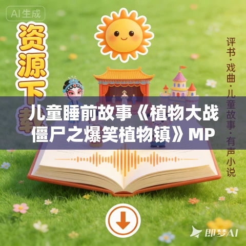 儿童睡前故事《植物大战僵尸之爆笑植物镇》MP3免费打包下载
