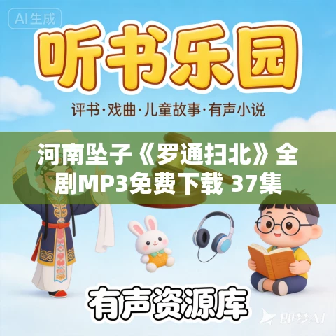 河南坠子《罗通扫北》全剧MP3免费下载 37集