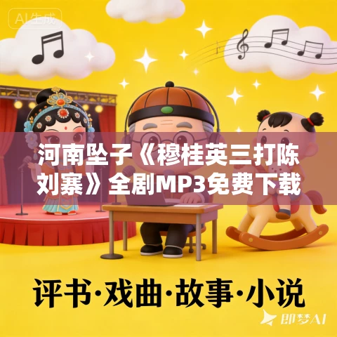 河南坠子《穆桂英三打陈刘寨》全剧MP3免费下载 8集