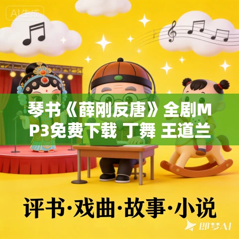 琴书《薛刚反唐》全剧MP3免费下载 丁舞 王道兰 5部全集