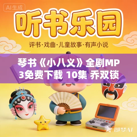 琴书《小八义》全剧MP3免费下载 10集 乔双锁