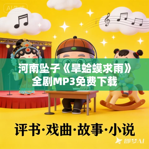 河南坠子《旱蛤蟆求雨》全剧MP3免费下载
