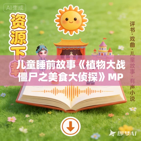 儿童睡前故事《植物大战僵尸之美食大侦探》MP3免费打包下载