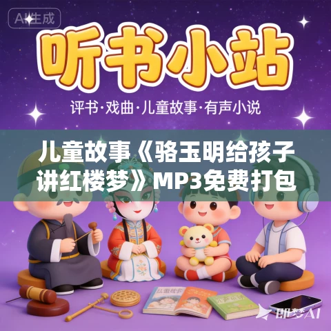 儿童故事《骆玉明给孩子讲红楼梦》MP3免费打包下载