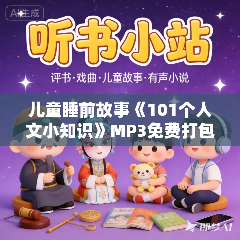 儿童睡前故事《101个人文小知识》MP3免费打包下载 精灵袋鼠妈妈播音