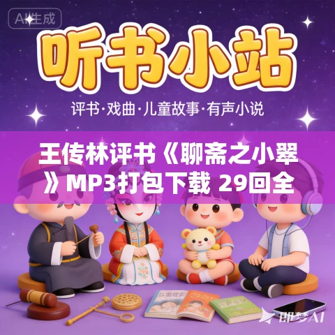王传林评书《聊斋之小翠》MP3打包下载 29回全集 王传林评书《聊斋之小翠》MP3打包下载 29回全集