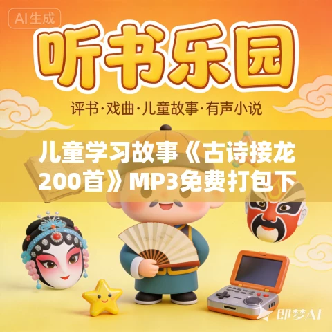 儿童学习故事《古诗接龙200首》MP3免费打包下载 (黑天白日龙) 儿童学习故事《古诗接龙200首》MP3免费打包下载 (黑天白日龙)