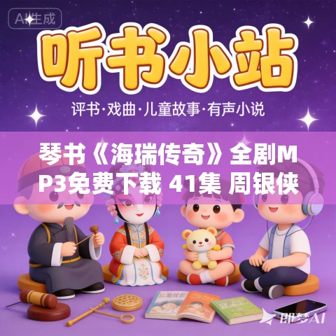 琴书《海瑞传奇》全剧MP3免费下载 41集 周银侠演唱