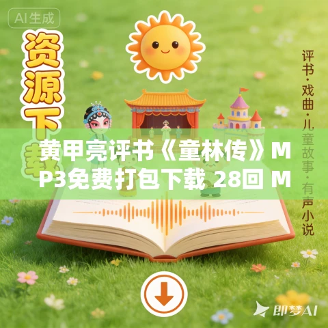 黄甲亮评书《童林传》MP3免费打包下载 28回 MP3+MP4版
