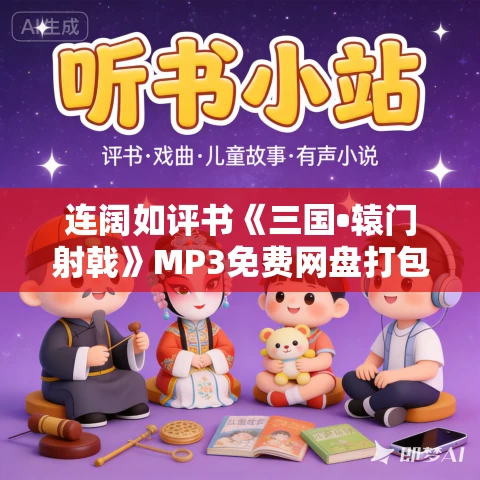 连阔如评书《三国•辕门射戟》MP3免费网盘打包下载