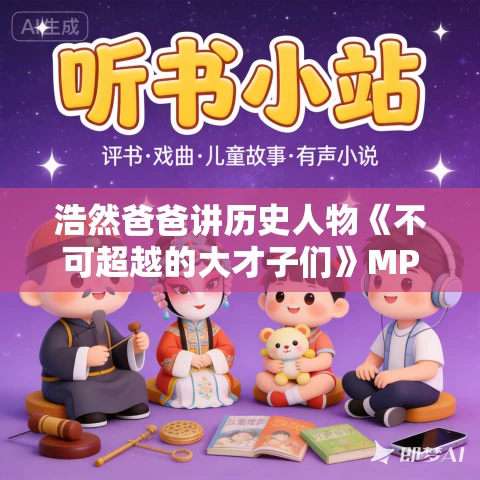 浩然爸爸讲历史人物《不可超越的大才子们》MP3免费打包下载 浩然爸爸讲历史人物《不可超越的大才子们》MP3免费打包下载