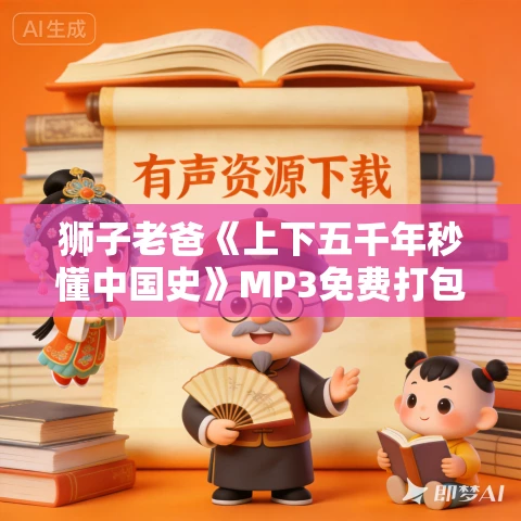 狮子老爸《上下五千年秒懂中国史》MP3免费打包下载 704集