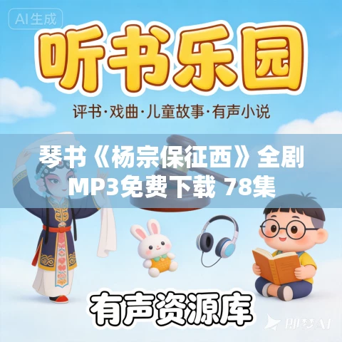 琴书《杨宗保征西》全剧MP3免费下载 78集