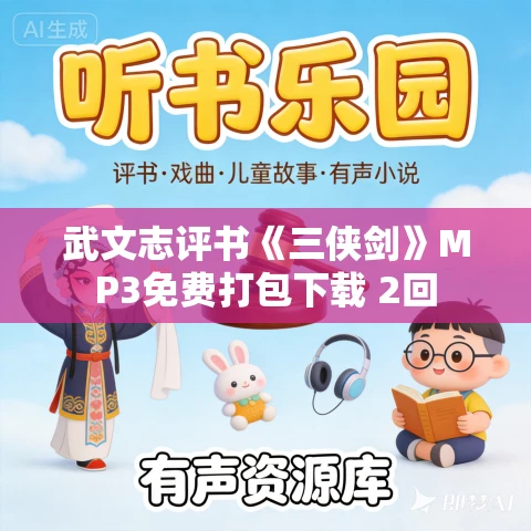 武文志评书《三侠剑》MP3免费打包下载 2回