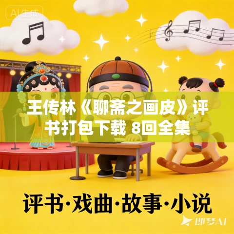 王传林《聊斋之画皮》评书打包下载 8回全集