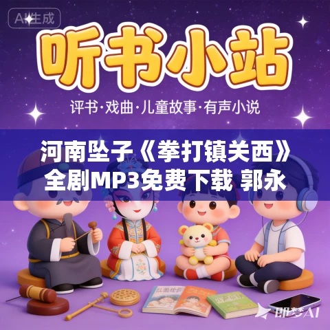 河南坠子《拳打镇关西》全剧MP3免费下载 郭永章