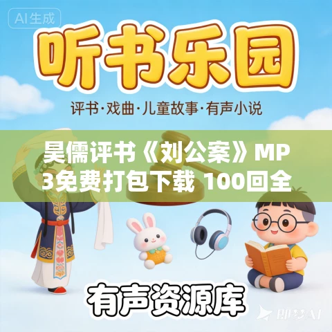昊儒评书《刘公案》MP3免费打包下载 100回全