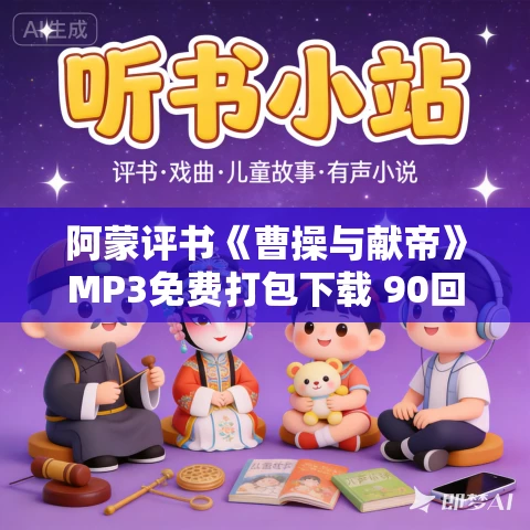 阿蒙评书《曹操与献帝》MP3免费打包下载 90回全