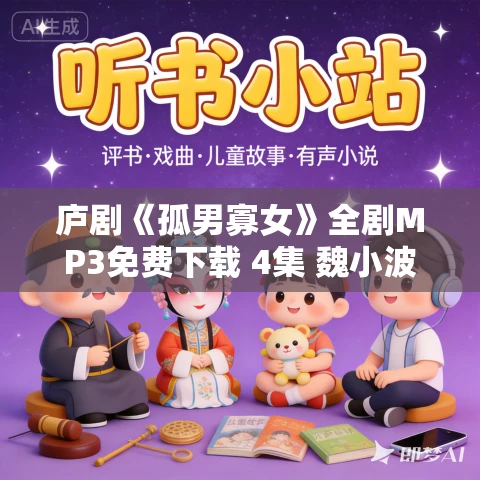 庐剧《孤男寡女》全剧MP3免费下载 4集 魏小波-王小兰-汪莉