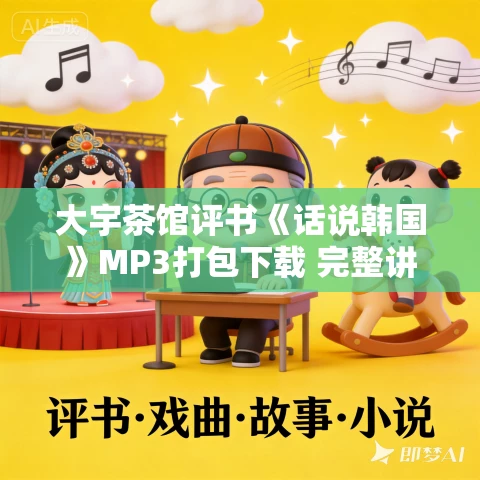 大宇茶馆评书《话说韩国》MP3打包下载 完整讲述韩民族的百年历史 48回 大宇茶馆评书《话说韩国》MP3打包下载 完整讲述韩民族的百年历史 48回