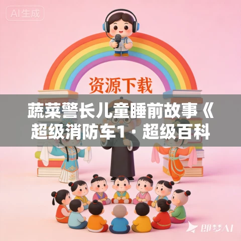 蔬菜警长儿童睡前故事《超级消防车1 · 超级百科》MP3免费打包下载 517集