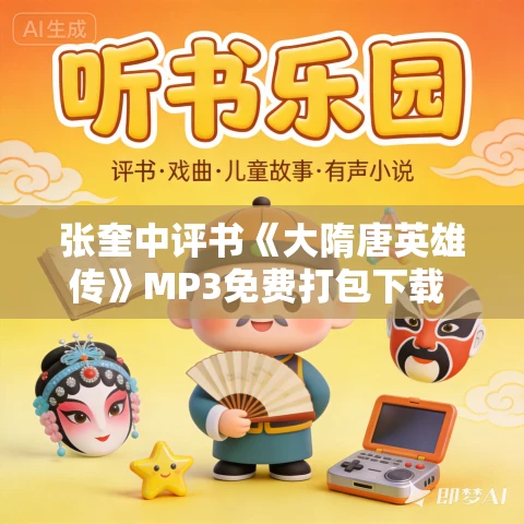 张奎中评书《大隋唐英雄传》MP3免费打包下载 108回全