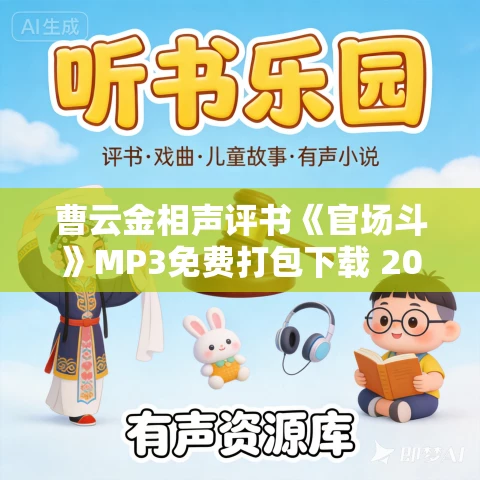 曹云金相声评书《官场斗》MP3免费打包下载 20回全