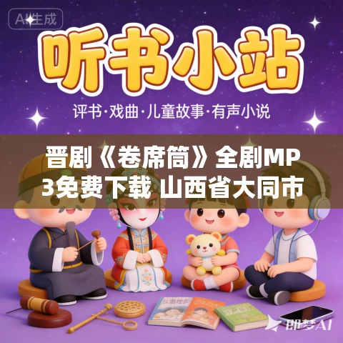 晋剧《卷席筒》全剧MP3免费下载 山西省大同市晋剧一团演出 胡广达王金蕊胡美琴