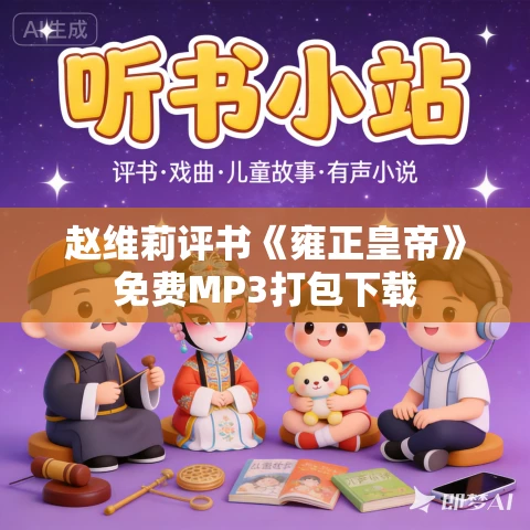 赵维莉评书《雍正皇帝》免费MP3打包下载