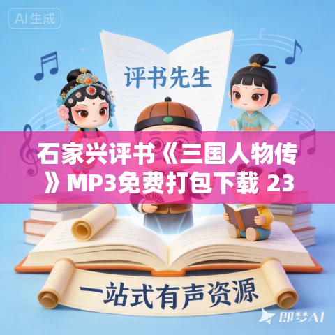 石家兴评书《三国人物传》MP3免费打包下载 232回全
