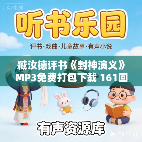 臧汝德评书《封神演义》MP3免费打包下载 161回全 臧汝德评书《封神演义》MP3免费打包下载 161回全
