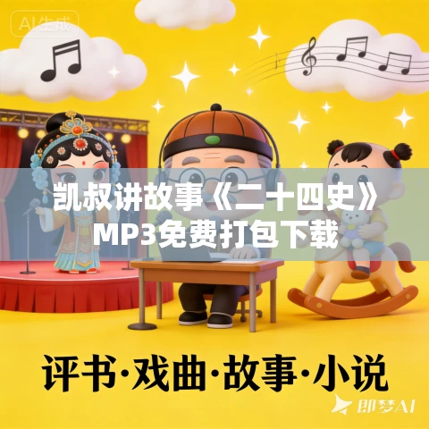 凯叔讲故事《二十四史》MP3免费打包下载