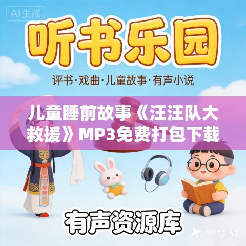 儿童睡前故事《汪汪队大救援》MP3免费打包下载 第一季~第三季合集