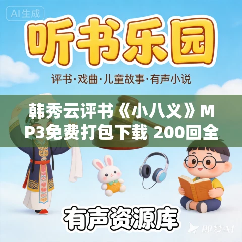 韩秀云评书《小八义》MP3免费打包下载 200回全