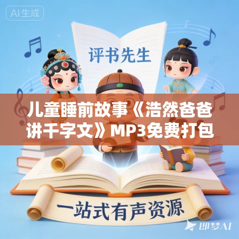 儿童睡前故事《浩然爸爸讲千字文》MP3免费打包下载 66集