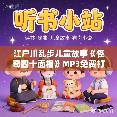 江户川乱步儿童故事《怪奇四十面相》MP3免费打包下载 35集 少年侦探系列