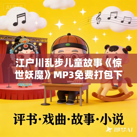 江户川乱步儿童故事《惊世妖魔》MP3免费打包下载 28集 少年侦探系列 江户川乱步儿童故事《惊世妖魔》MP3免费打包下载 28集 少年侦探系列