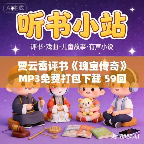 贾云雷评书《瑰宝传奇》MP3免费打包下载 59回全