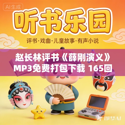 赵长林评书《薛刚演义》MP3免费打包下载 165回全